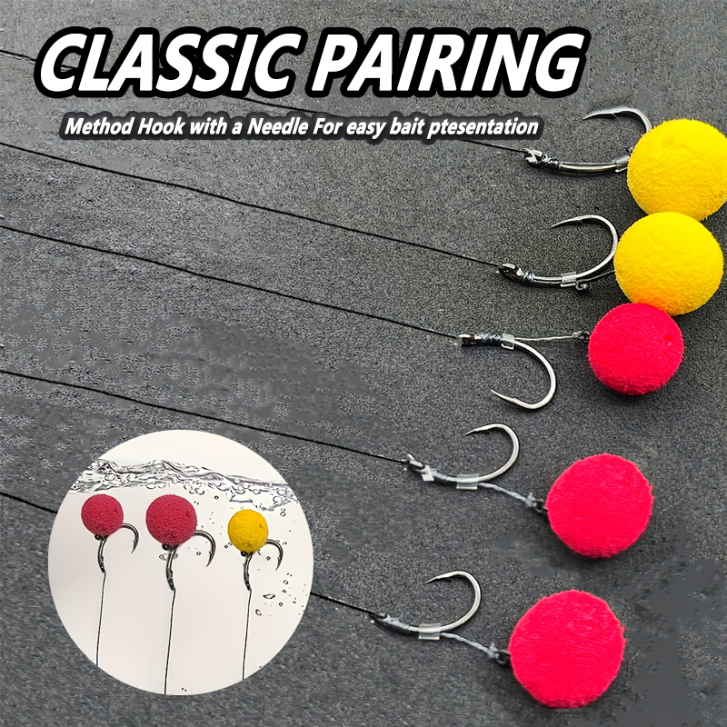 Carp Fishing Rigs Pre Tied, Me - Fishing Hook Barbless recension och pris