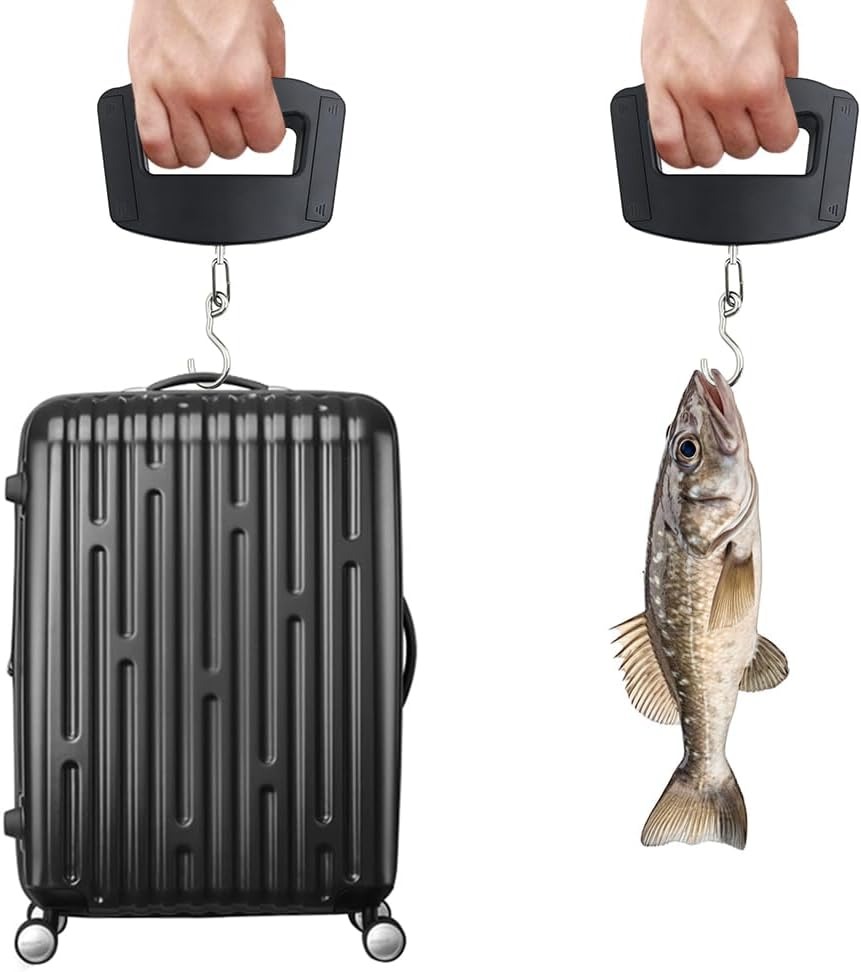 50kg Portable Handheld Digital - Fishing Hook Stainless Steel recension och pris