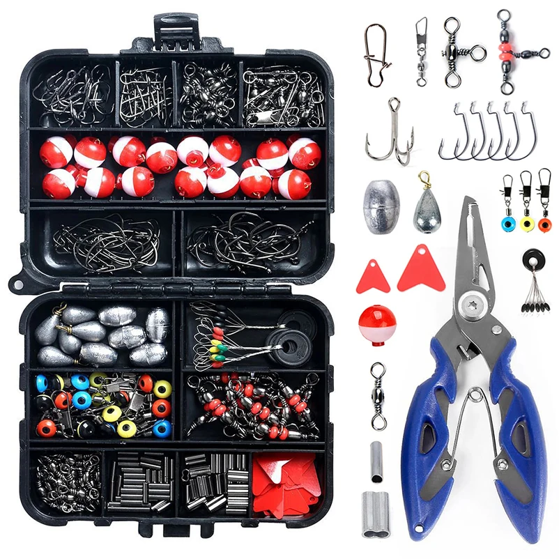 263pcs Outdoor Fishing Accesso - Fishing Hook Box recension och pris