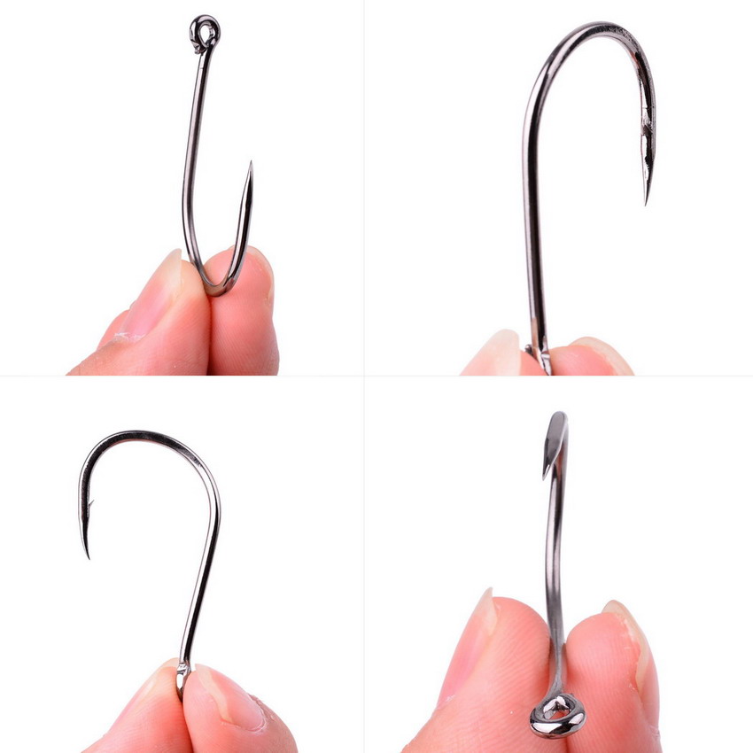 50pcs/20pcs Fishhook Coating H - Fishing Hook Circle recension och pris