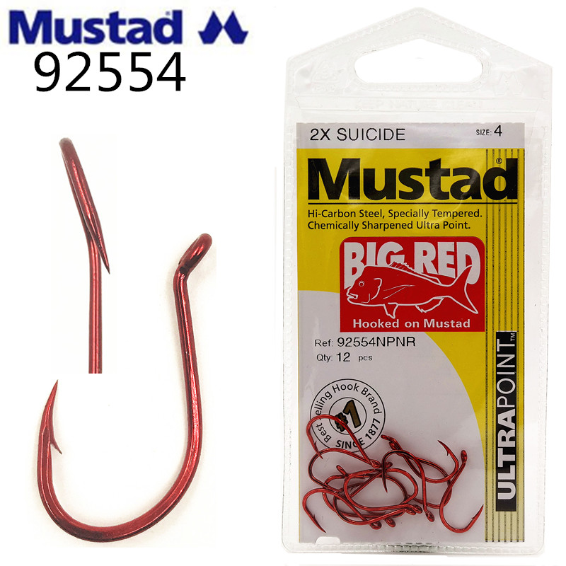 Original Mustad Sea Fishing Ho - Fishing Hook Barbless recension och pris